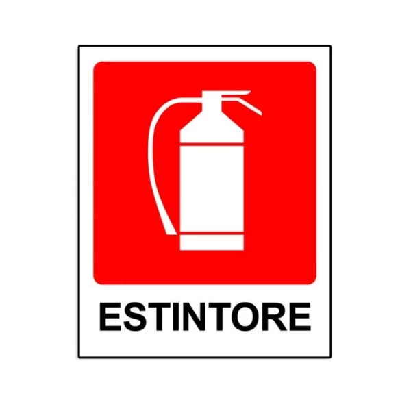 cartello estintore